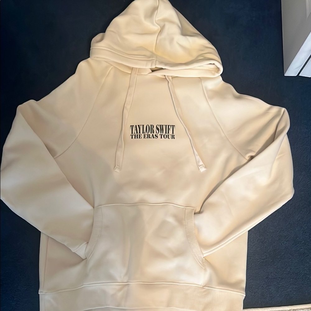 Taylor Swift The Eras Tour Cream Hoodie